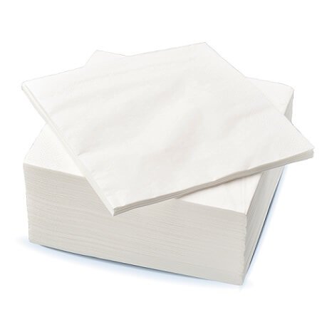 1Ply White Napkins - Emerald Hygiene Stores