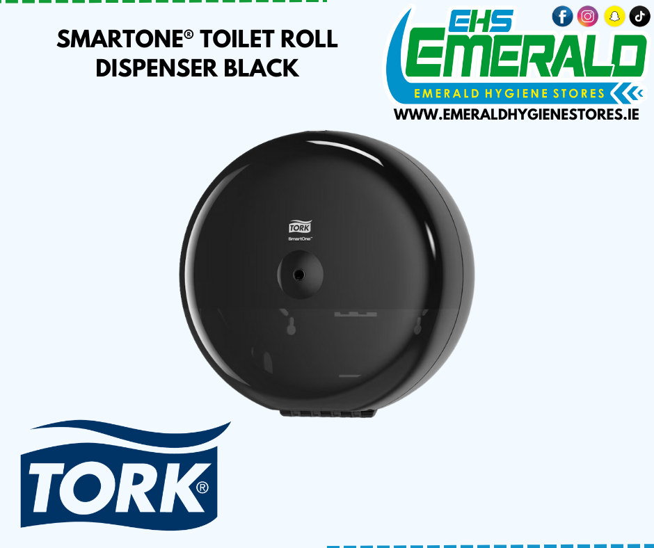 TORK SMARTONE® TOILET ROLL DISPENSER - BLACK