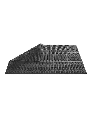 Anti fatigue Rubber Mat 1.5m x 90cmx1.2cm - Emerald Hygiene Stores